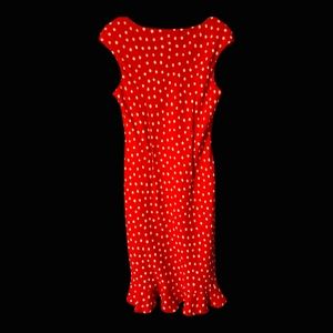 Vintage polka dot dress